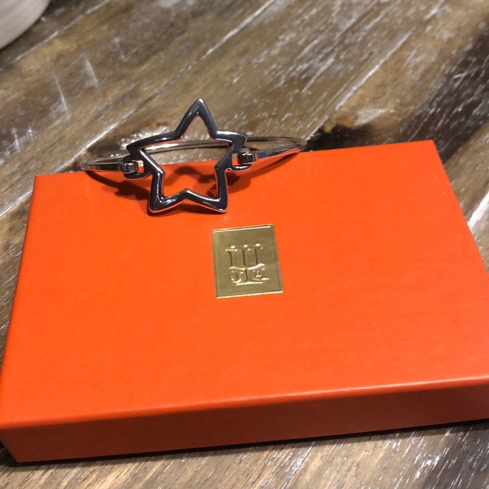 James Avery sterling silver Star hook-on bracelet
